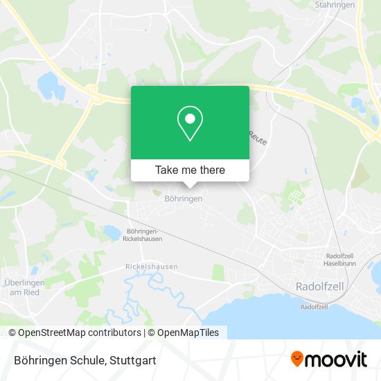 Карта Böhringen Schule
