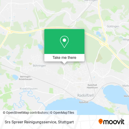 Карта Srs Spreer Reinigungsservice