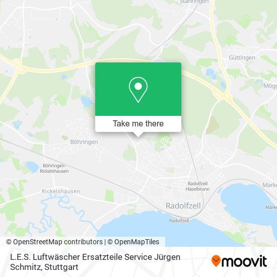 L.E.S. Luftwäscher Ersatzteile Service Jürgen Schmitz map