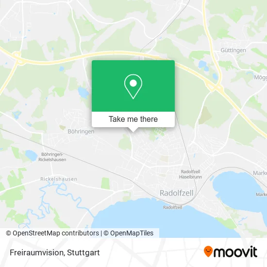 Карта Freiraumvision