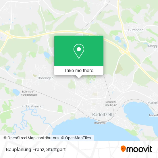 Карта Bauplanung Franz