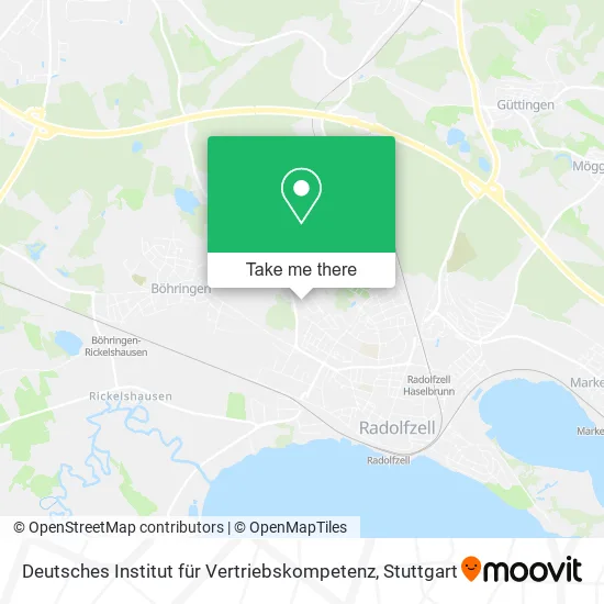 Карта Deutsches Institut für Vertriebskompetenz