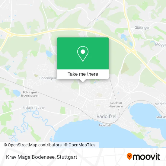 Карта Krav Maga Bodensee