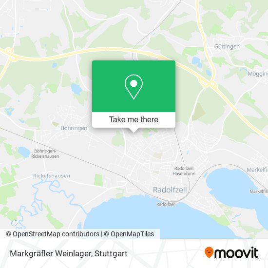 Markgräfler Weinlager map
