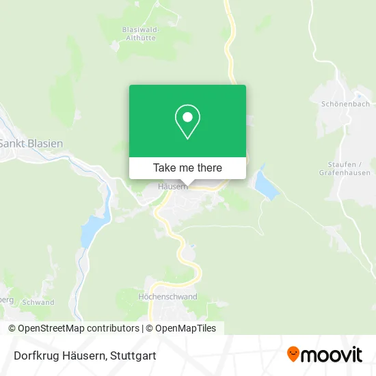 Карта Dorfkrug Häusern