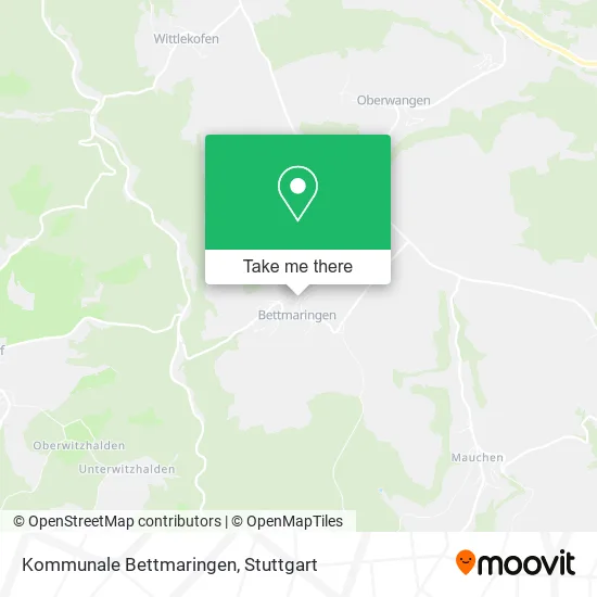 Карта Kommunale Bettmaringen