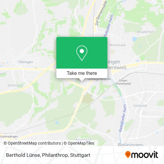 Berthold Lünse, Philanthrop map