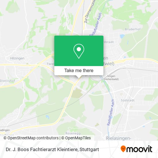 Dr. J. Boos Fachtierarzt Kleintiere map