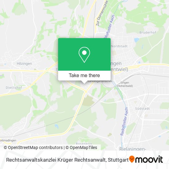 Rechtsanwaltskanzlei Krüger Rechtsanwalt map