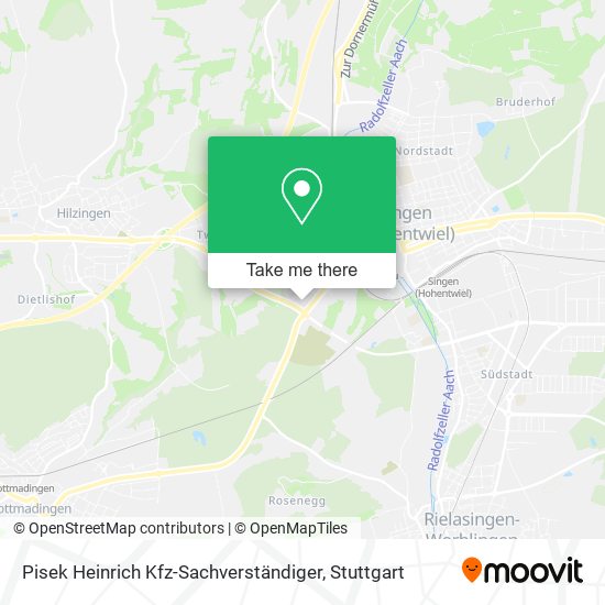 Pisek Heinrich Kfz-Sachverständiger map