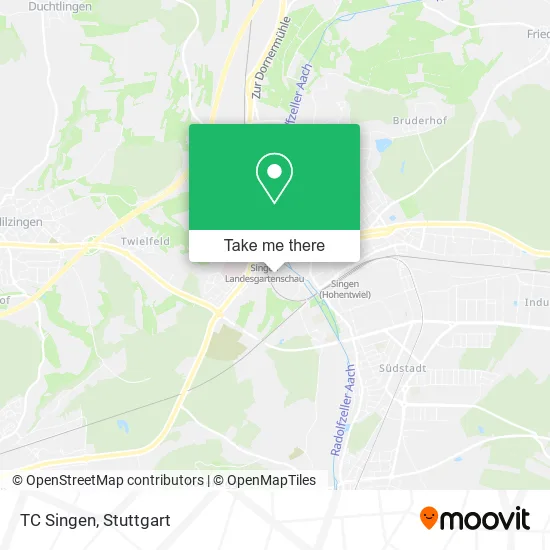 Карта TC Singen
