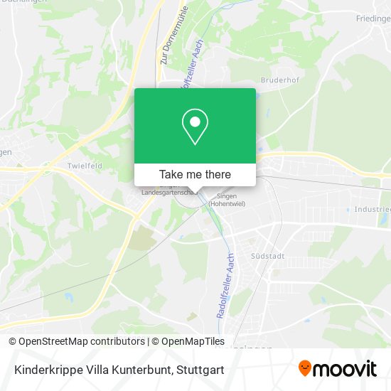 Kinderkrippe Villa Kunterbunt map