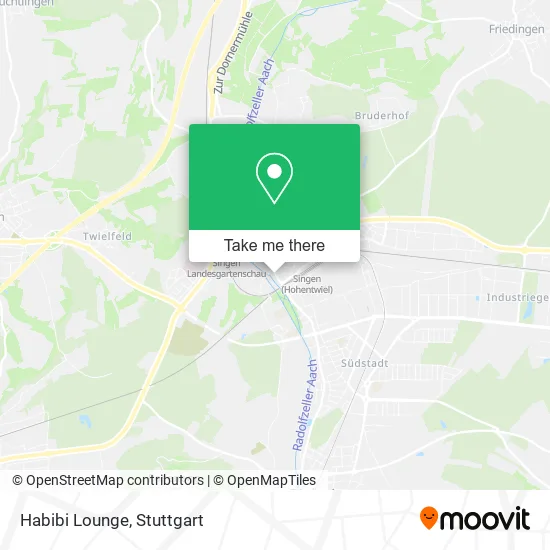 Карта Habibi Lounge