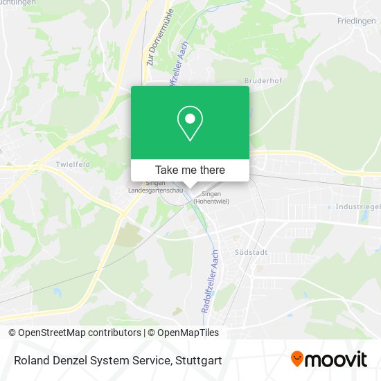 Roland Denzel System Service map