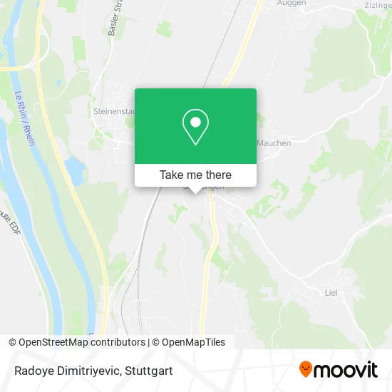 Radoye Dimitriyevic map