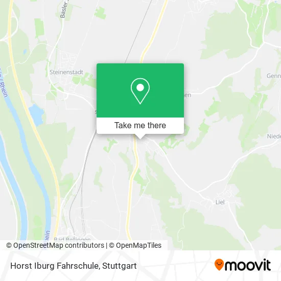 Карта Horst Iburg Fahrschule