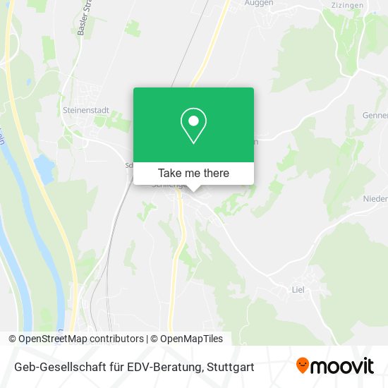 Карта Geb-Gesellschaft für EDV-Beratung