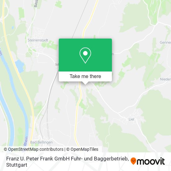 Franz U. Peter Frank GmbH Fuhr- und Baggerbetrieb map