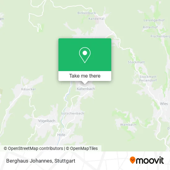 Карта Berghaus Johannes