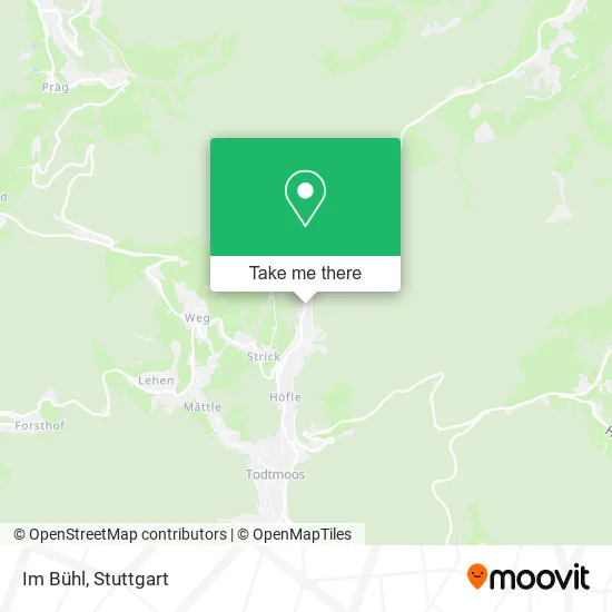 Im Bühl map