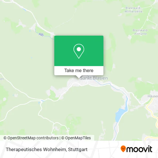 Карта Therapeutisches Wohnheim