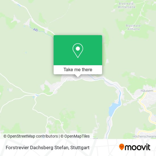 Forstrevier Dachsberg Stefan map