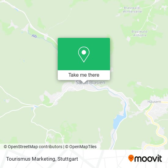 Карта Tourismus Marketing
