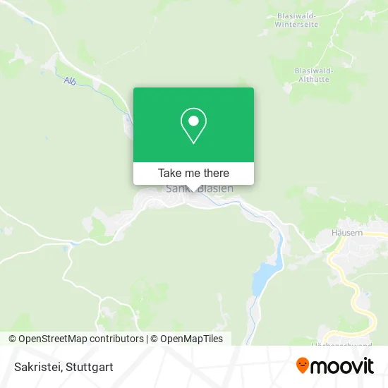Sakristei map