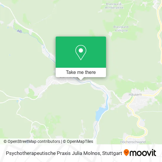 Карта Psychotherapeutische Praxis Julia Molnos
