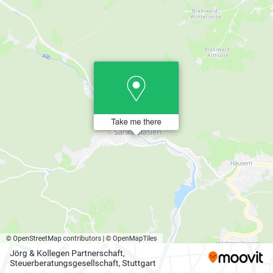 Jörg & Kollegen Partnerschaft, Steuerberatungsgesellschaft map