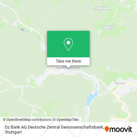 Карта Dz Bank AG Deutsche Zentral Genossenschaftsbank