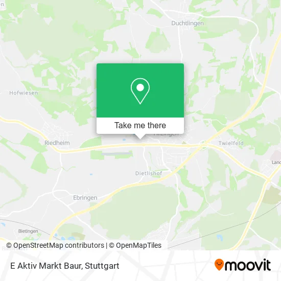 Карта E Aktiv Markt Baur
