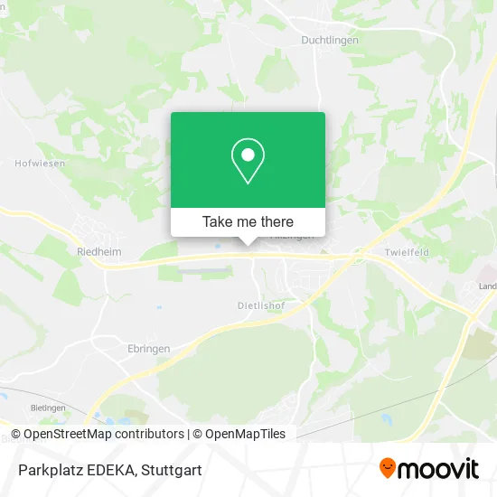 Карта Parkplatz EDEKA