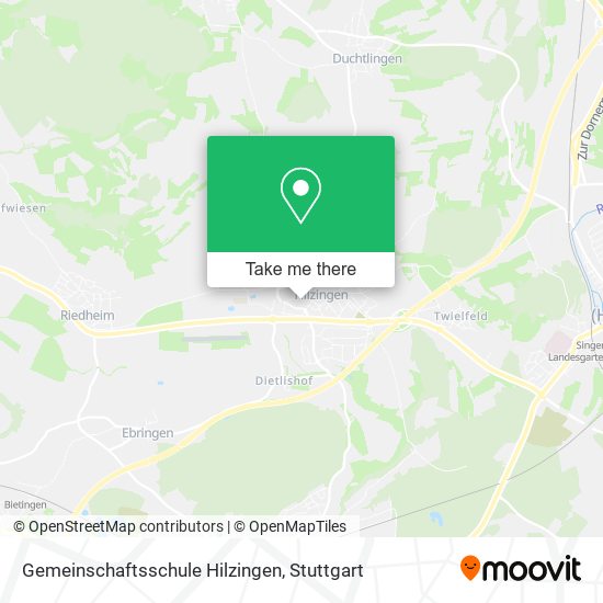 Gemeinschaftsschule Hilzingen map