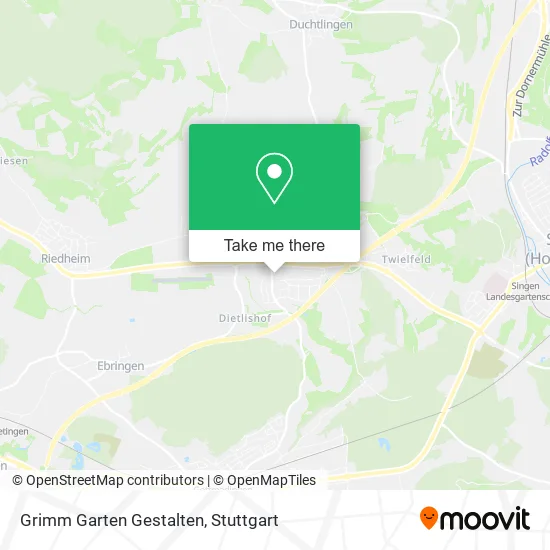 Карта Grimm Garten Gestalten