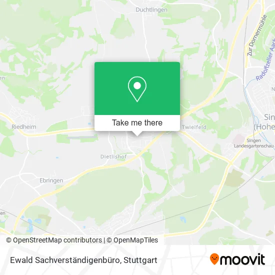 Карта Ewald Sachverständigenbüro
