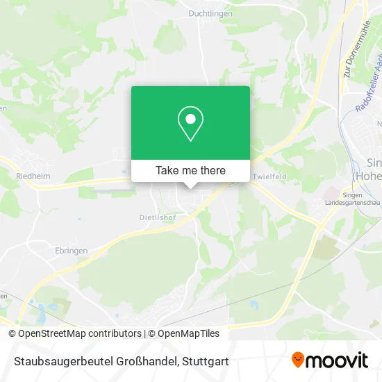 Карта Staubsaugerbeutel Großhandel