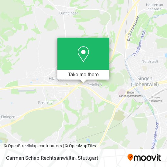 Carmen Schab Rechtsanwältin map