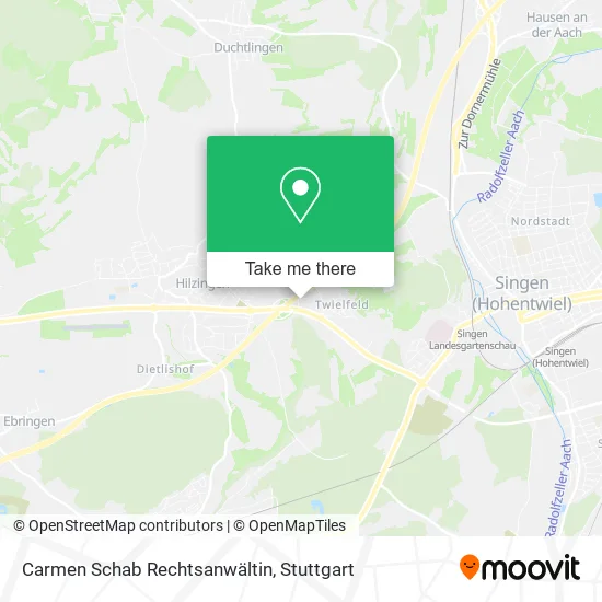 Карта Carmen Schab Rechtsanwältin