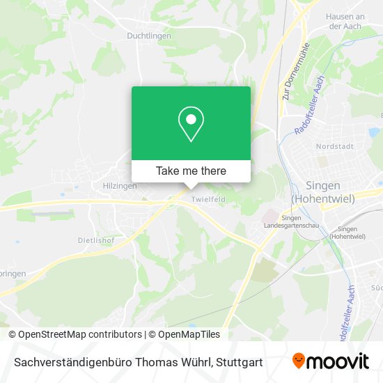 Sachverständigenbüro Thomas Wührl map