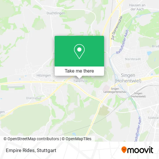 Карта Empire Rides