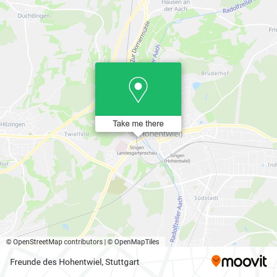 Freunde des Hohentwiel map