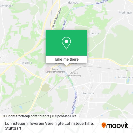 Lohnsteuerhilfeverein Vereinigte Lohnsteuerhilfe map