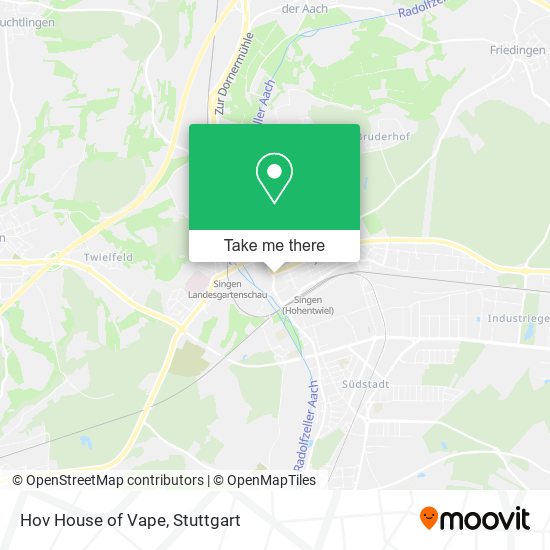 Hov House of Vape map