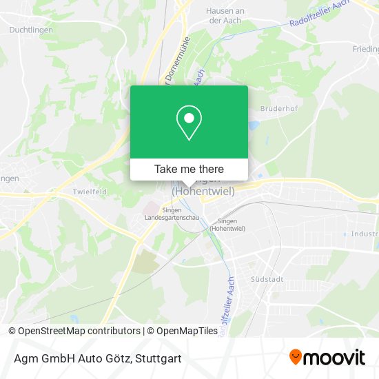 Карта Agm GmbH Auto Götz