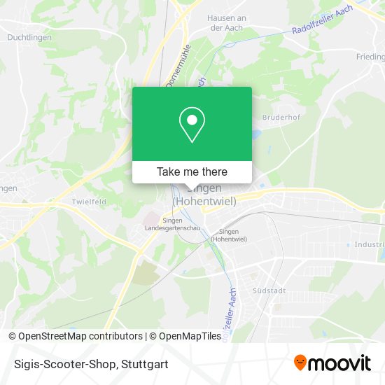 Sigis-Scooter-Shop map