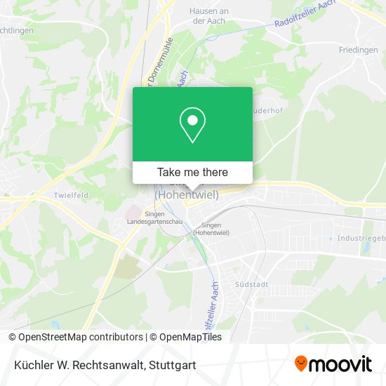 Küchler W. Rechtsanwalt map