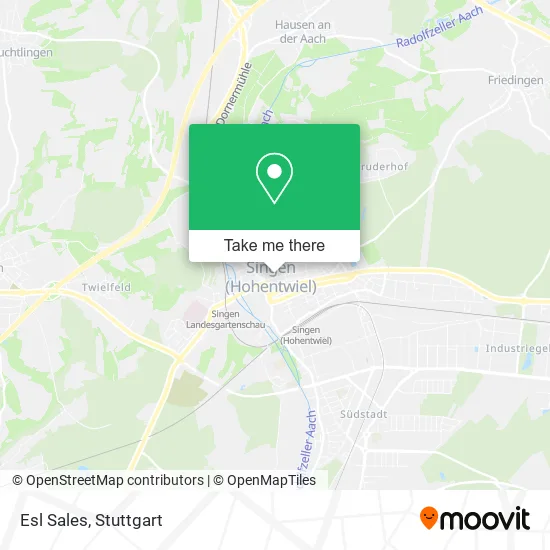 Карта Esl Sales