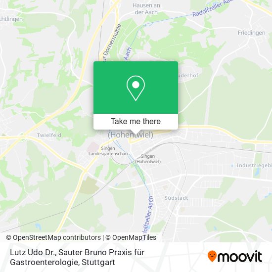 Карта Lutz Udo Dr., Sauter Bruno Praxis für Gastroenterologie