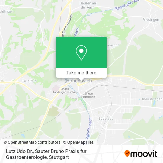 Карта Lutz Udo Dr., Sauter Bruno Praxis für Gastroenterologie